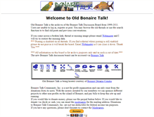 Tablet Screenshot of oldbonairetalk.com
